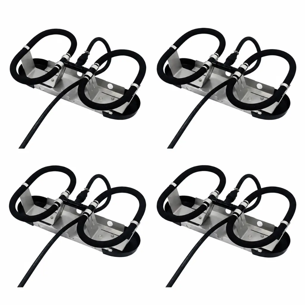 Four-Panel Black Hose Aerator Assembly.webp