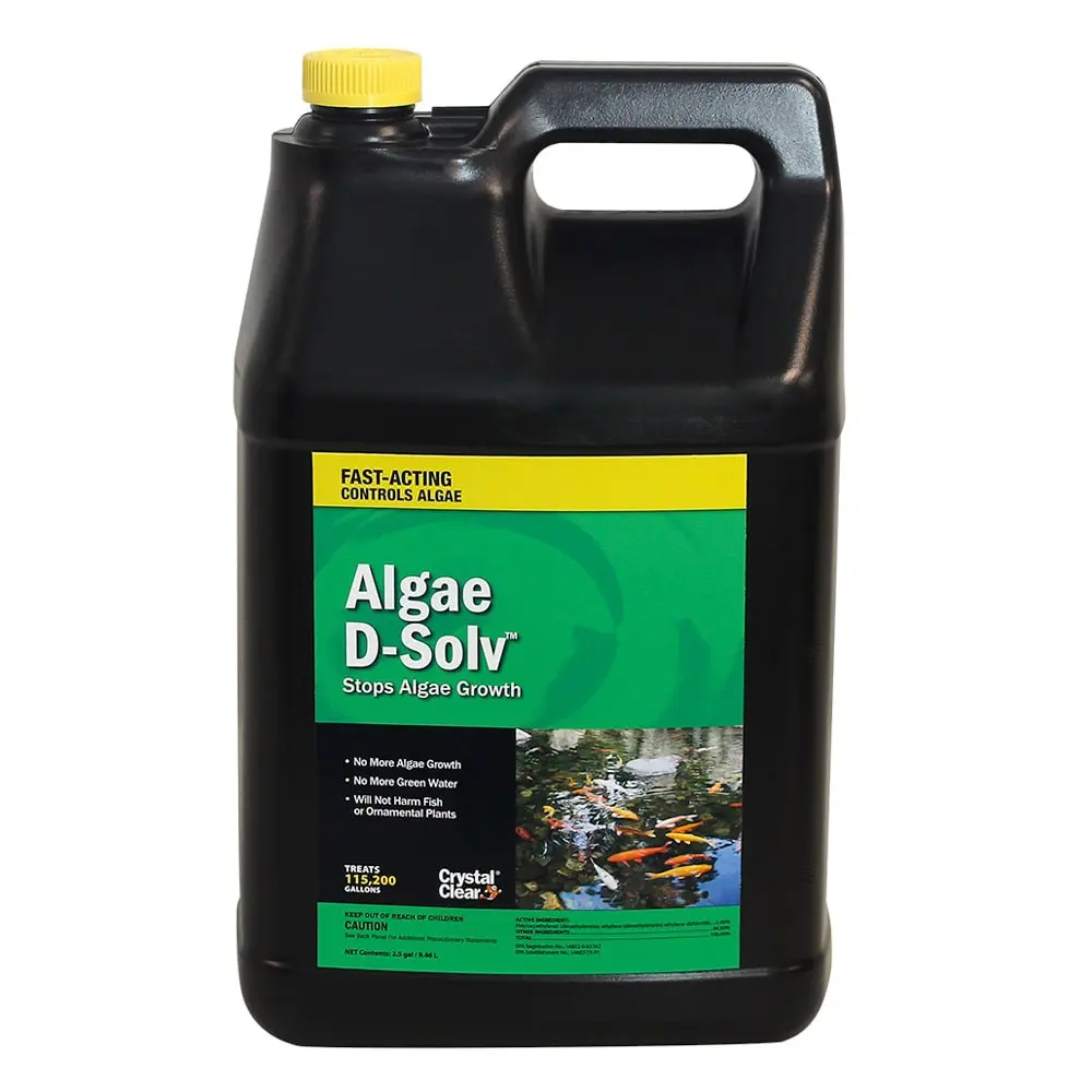 CrystalClear Algae D-Solv 2.5 Gallon