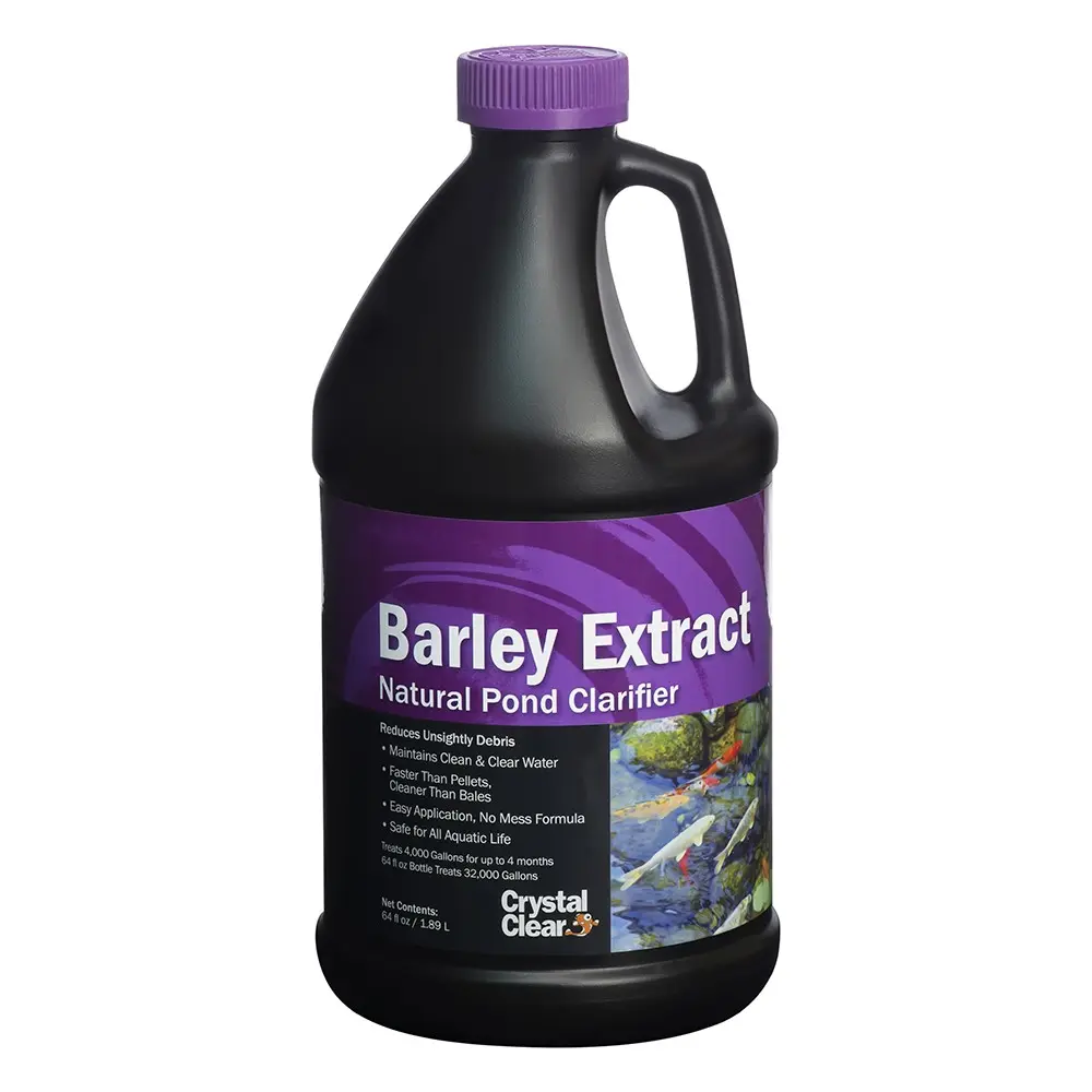 CrystalClear Barley Extract Liquid Pond Clarifier 1 Gallon