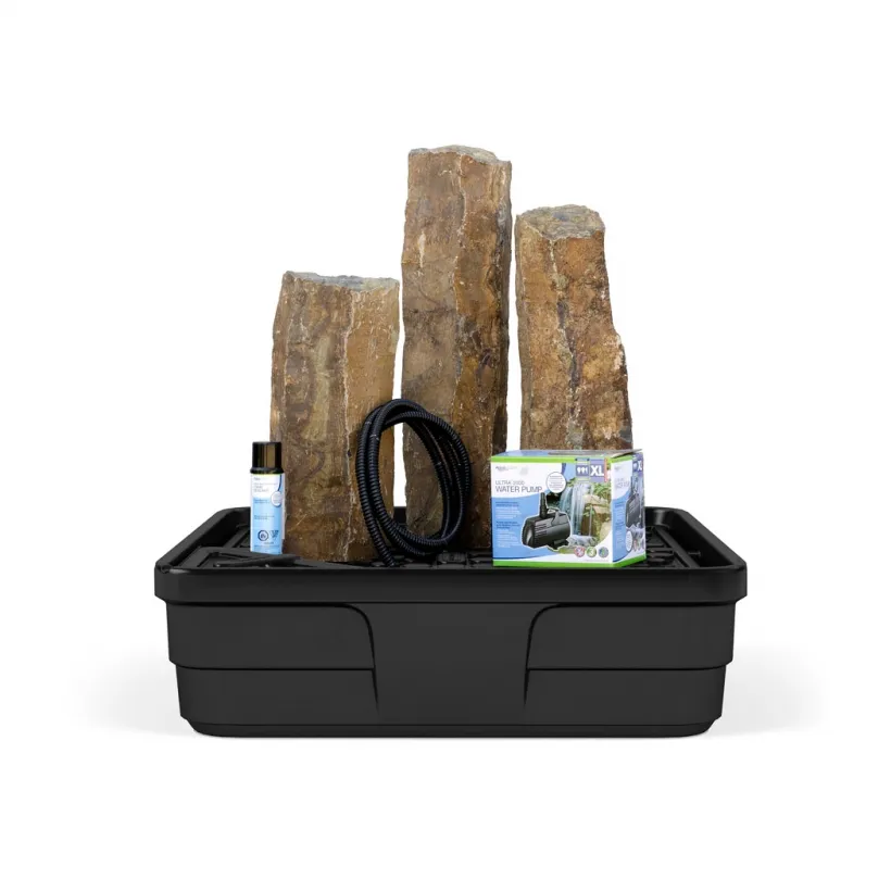 AQUASCAPE MONGOLIAN BASALT COLUMNS SET OF 3 FOUNTAIN KIT