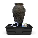 AQUASCAPE STACKED SLATE URN FOUNTAIN KIT - 45" H (114 CM)