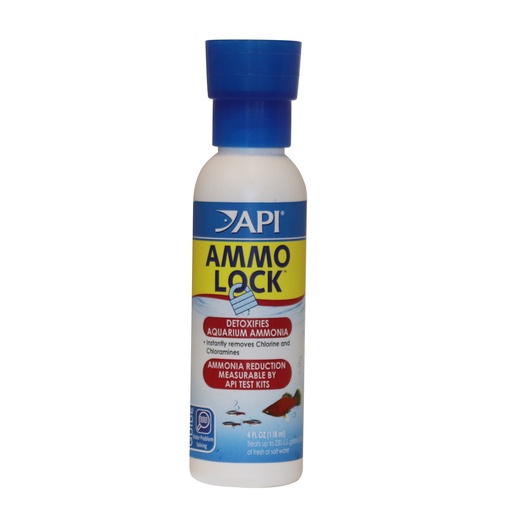 [AP45C] Mars Fishcare API AMMO LOCK Freshwater and Saltwater Aquarium Ammonia Detoxifier (4 FL OZ)