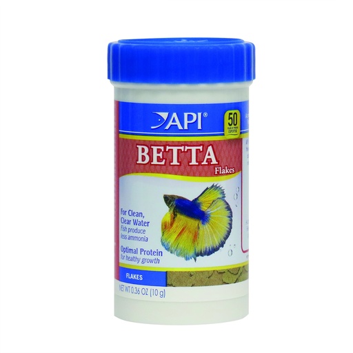[AP805Y] Mars Fishcare API BETTA FLAKES Fish Food (0.36 OZ)