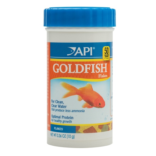 [AP834A] Mars Fishcare API GOLDFISH FLAKES Fish Food (0.36 OZ)