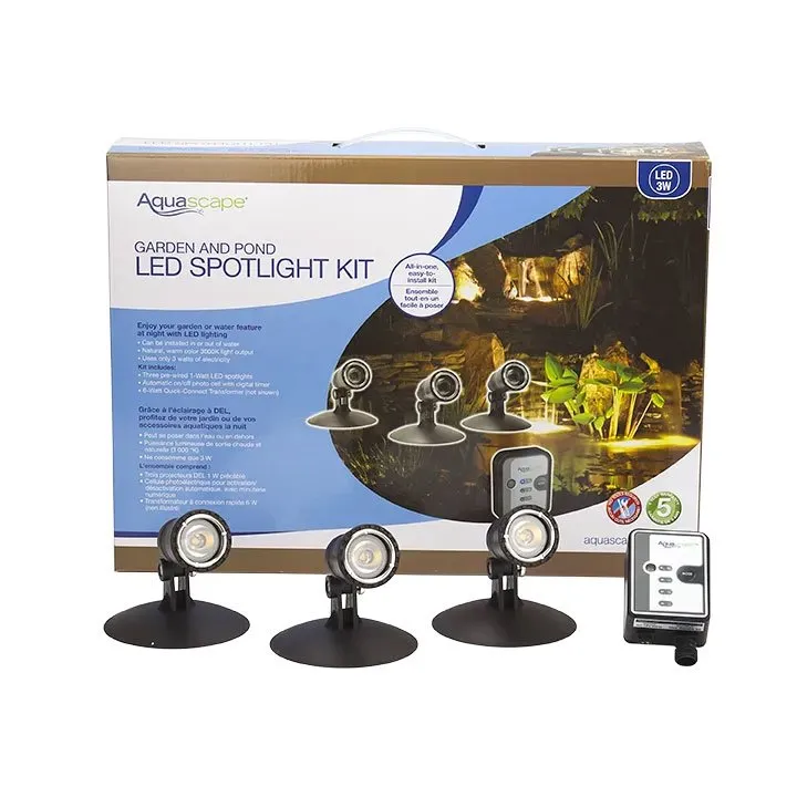 AQUASCAPE 3-LIGHT SPOTLIGHT KIT