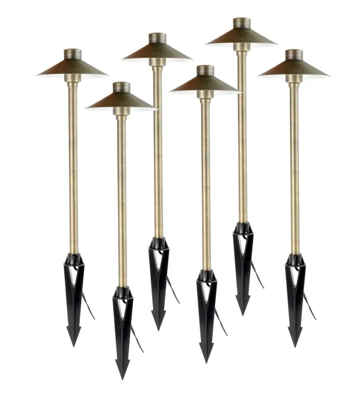 AQUASCAPE HAT TOP PATH AND AREA LANDSCAPE LIGHT - 6-PACK