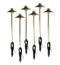 AQUASCAPE HAT TOP PATH AND AREA LANDSCAPE LIGHT - 6-PACK