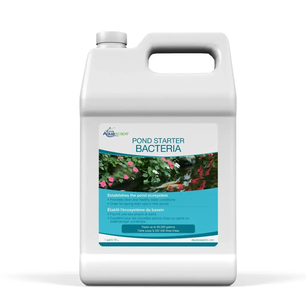 AQUASCAPE POND STARTER BACTERIA - 1 GAL / 3.78 L