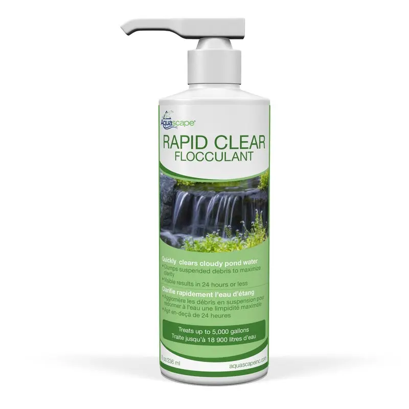AQUASCAPE RAPID CLEAR FLOCCULANT - 8 OZ / 236 ML