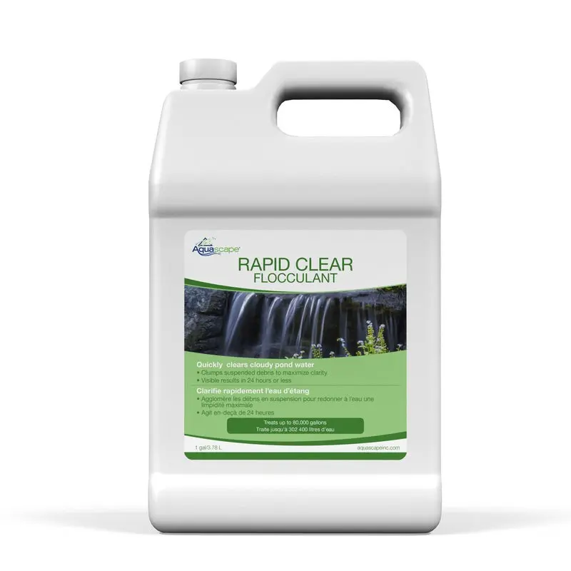 AQUASCAPE RAPID CLEAR FLOCCULANT - 1 GAL / 3.78 L