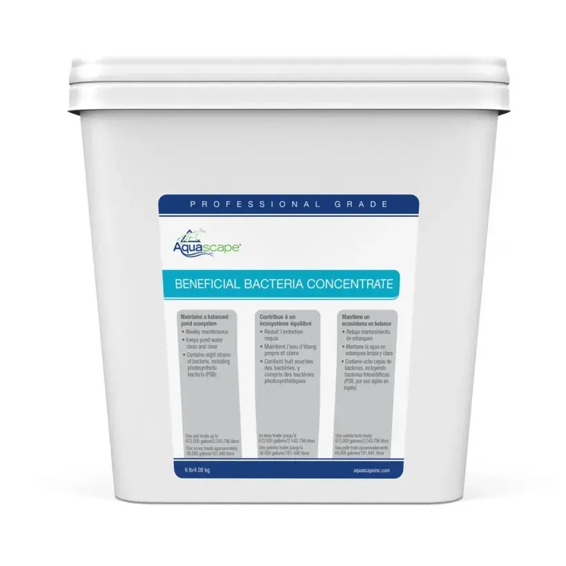 AQUASCAPE PRO BENEFICIAL BACTERIA CONCENTRATE PROFESSIONAL GRADE - 9 LB / 4.08 KG