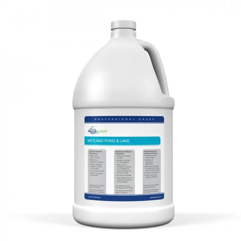 AQUASCAPE PRO WETLAND POND & LAKE BACTERIA PROFESSIONAL GRADE - 1 GAL / 3.78 L