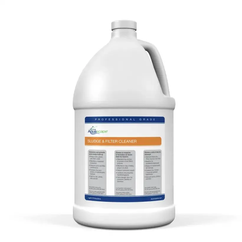 AQUASCAPE PRO SLUDGE & FILTER CLEANER PROFESSIONAL GRADE - 1 GAL / 3.78 L