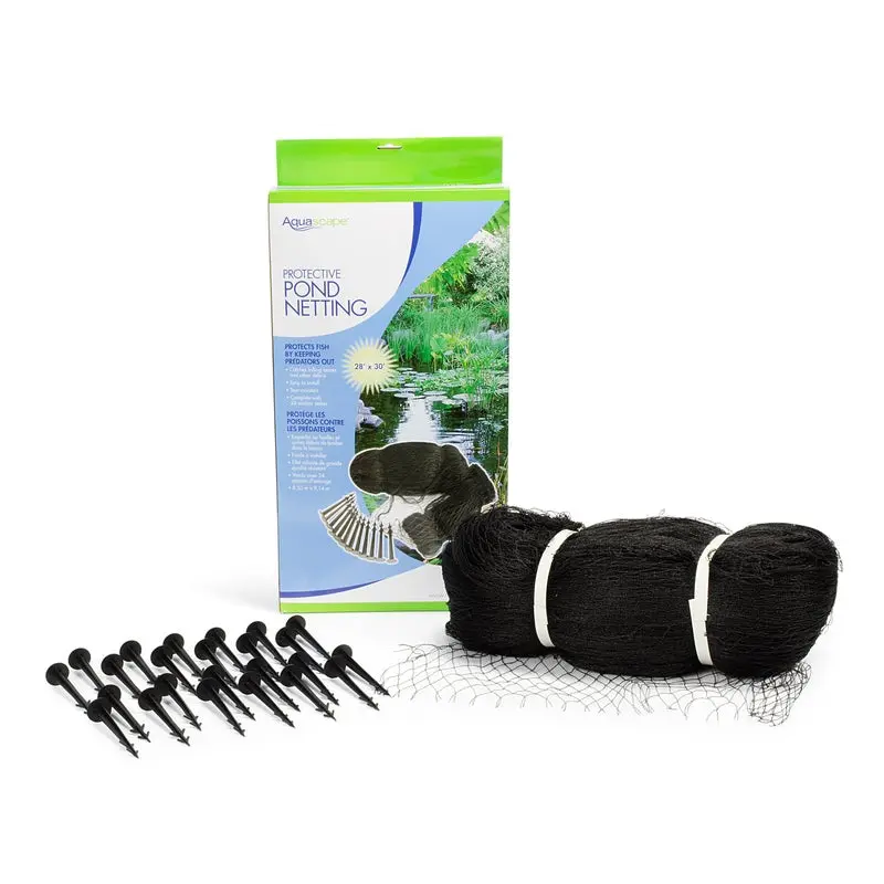 AQUASCAPE PROTECTIVE POND NETTING - 28' X 30' (8.5 X 9.1 M)