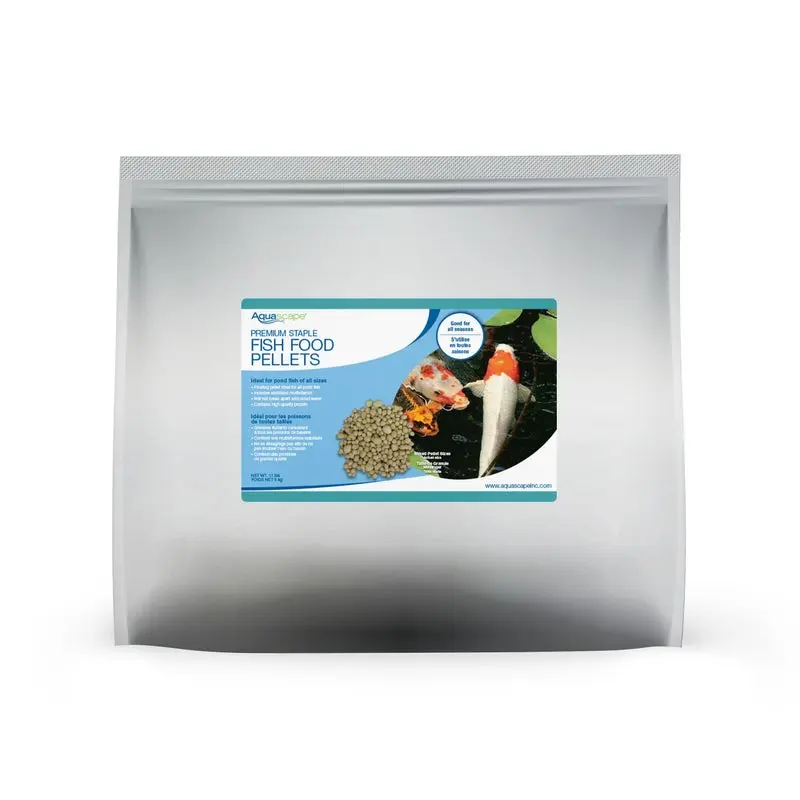 AQUASCAPE PREMIUM STAPLE FISH FOOD-MIXED PELLETS - 11 LB / 5 KG