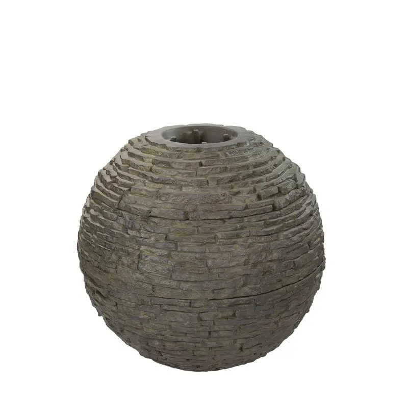 AQUASCAPE STACKED SLATE SPHERE - 24" DIA (61 CM)
