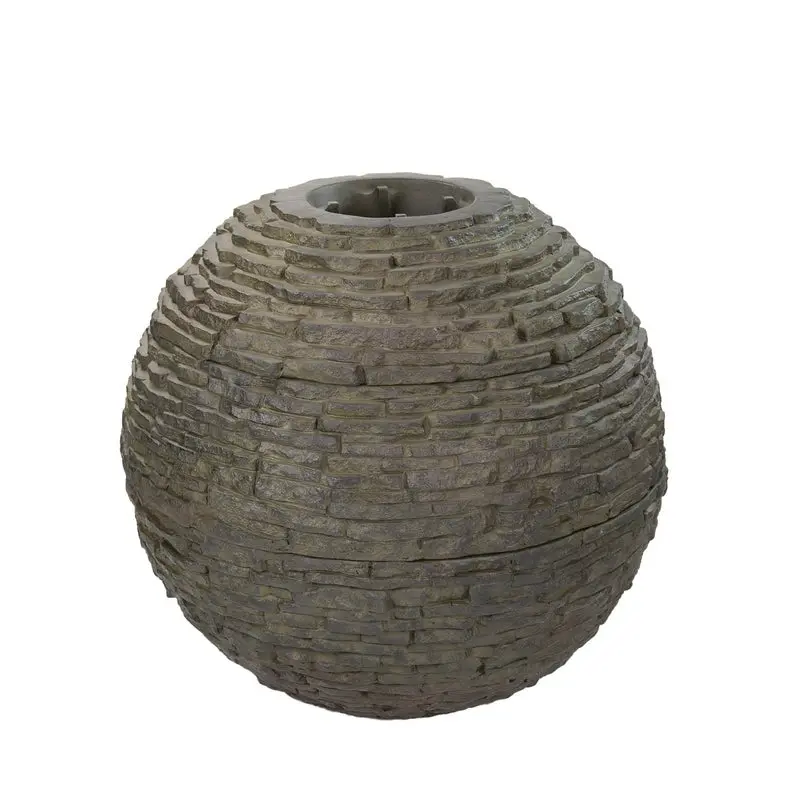 AQUASCAPE STACKED SLATE SPHERE - 32" DIA (81 CM)