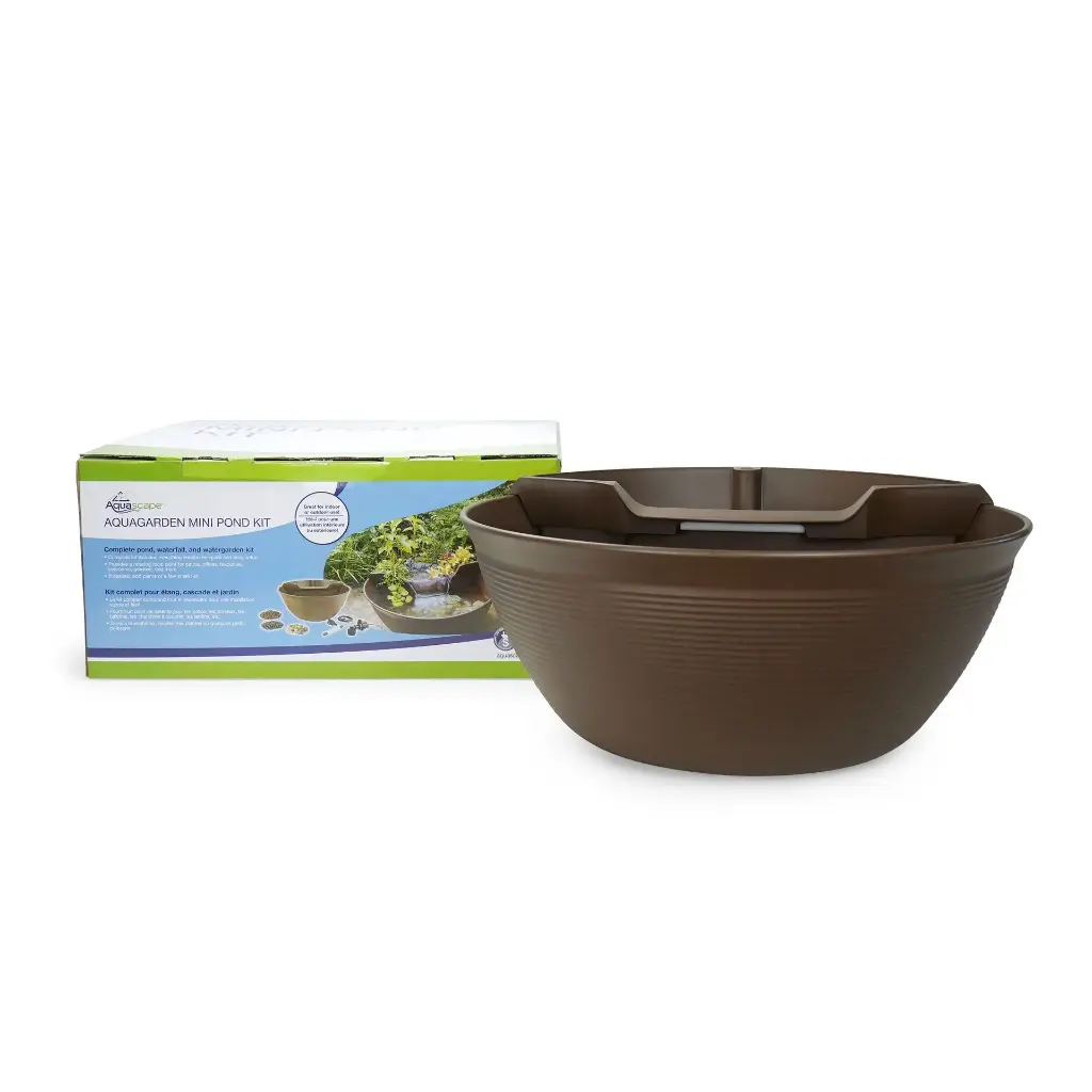 AQUASCAPE AQUAGARDEN MINI POND KIT - MOCHA