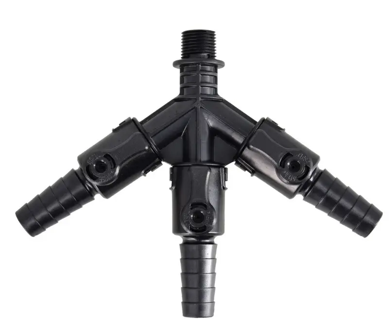 Discontinued AQUASCAPE VALVE 3-WAY 1/2" MPT X 3/4" BARB
