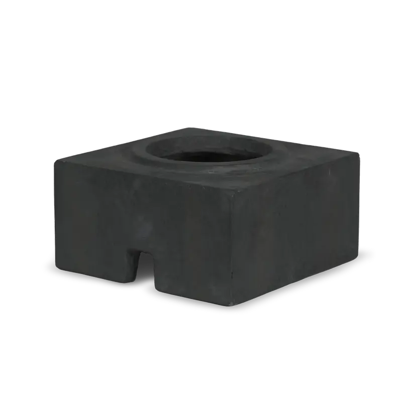 AQUASCAPE SPILLWAY BOWL STAND - IRON ORE - 6" H (15 CM)