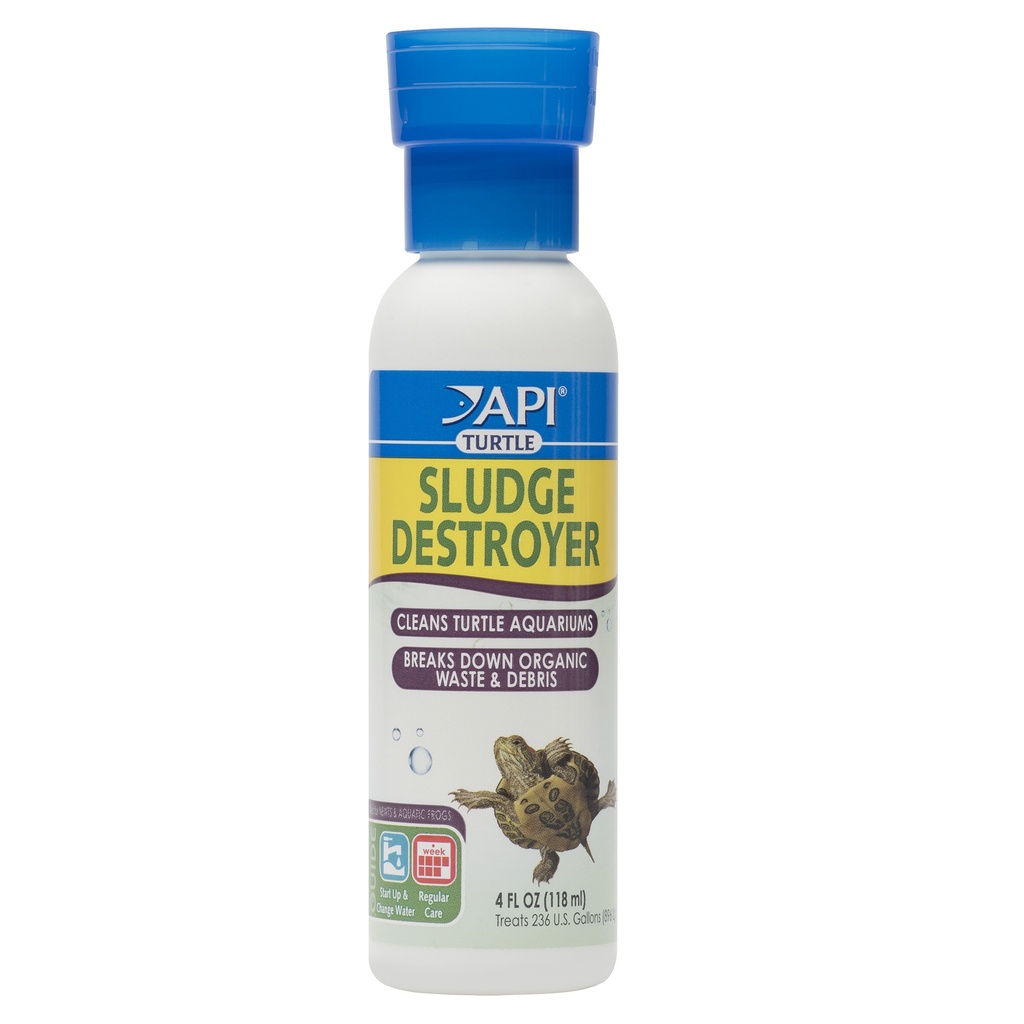 Mars Fishcare API TURTLE SLUDGE DESTROYER Aquarium Cleaner and Sludge Remover Treatment