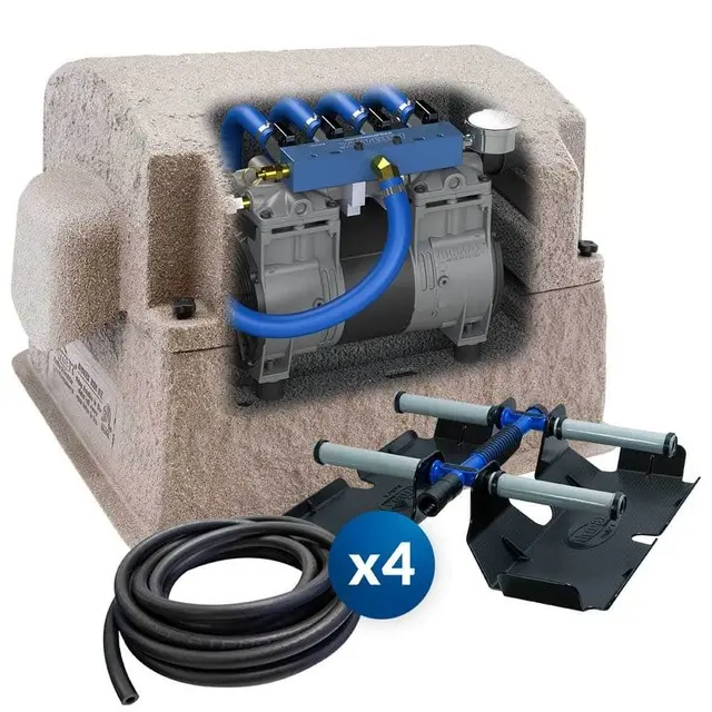 Airmax PS40 System w/ 4 Diffusers 230v 400' EasySet Airline 3/4 HP