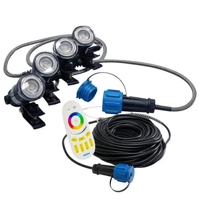Airmax RGBW LED 4 Light Set 100' Cord 100'