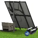 Airmax SolarSeries Aeration System Battery Backup w/ 2 Diffusers No Airline