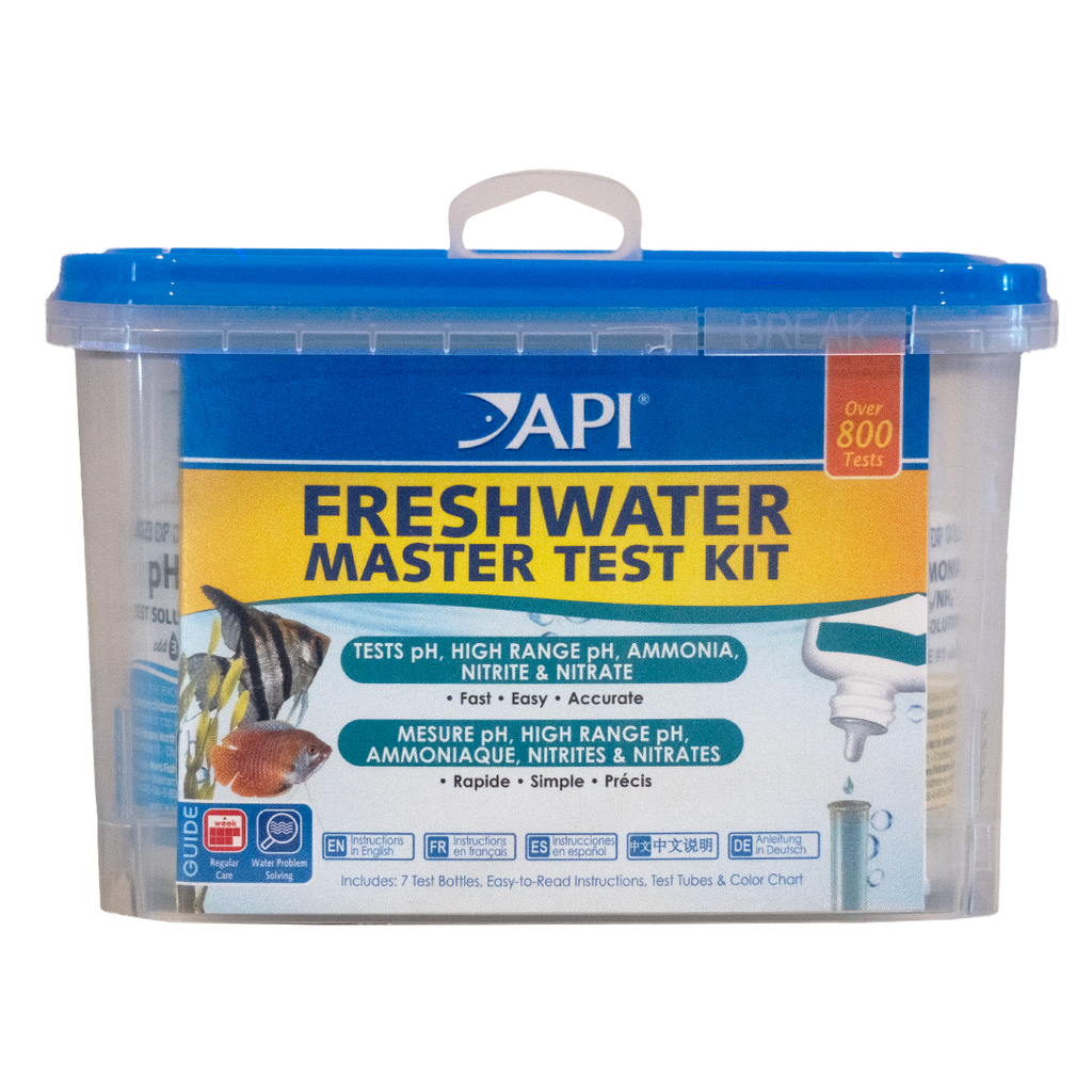 Mars Fishcare API FRESHWATER MASTER TEST KIT 800-Test Freshwater Aquarium Water Master Test Kit