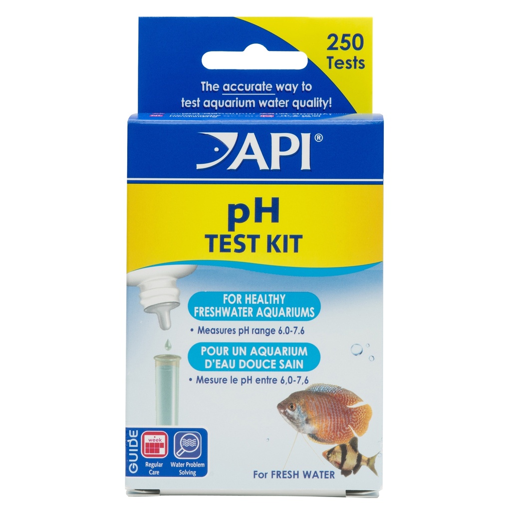 Mars Fishcare API PH TEST KIT 250-Test Freshwater Aquarium Water pH Test Kit