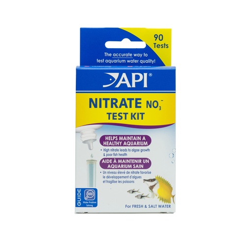 [APLR1800] Mars Fishcare API NITRATE 90-Test Freshwater and Saltwater Aquarium Water Test Kit