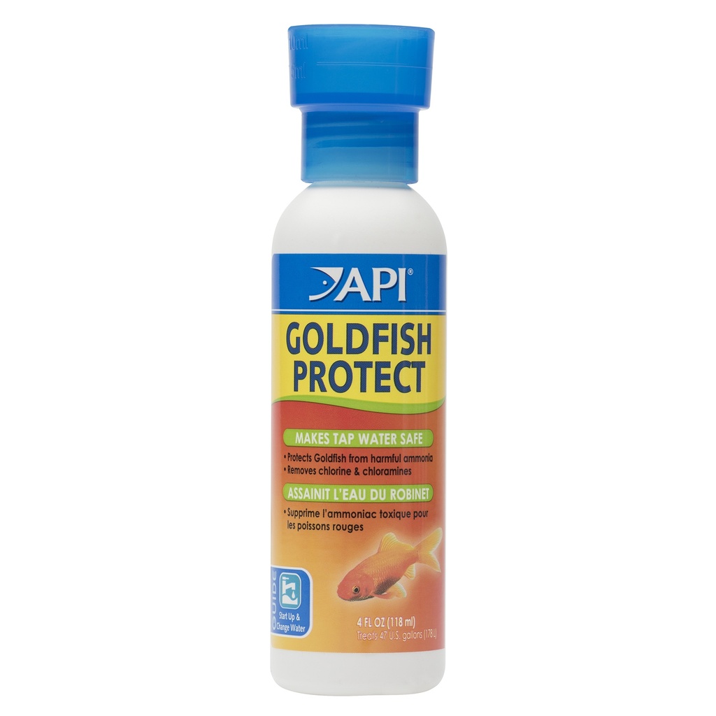 Mars Fishcare API GOLDFISH PROTECT Aquarium Water Conditioner 4-Ounce Bottle