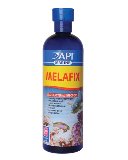 [AP311D] Mars Fishcare API MARINE MELAFIX Saltwater Fish and Coral Bacterial Infection Remedy 16-Ounce Bottle