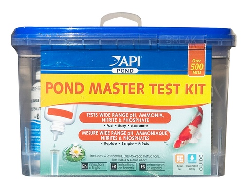 [AP164M] Mars Fishcare API POND MASTER TEST KIT Pond Water Test Kit 500-Test