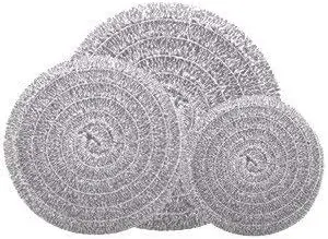 Matala 22" dia x 6" Gray