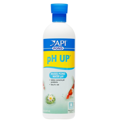 [AP171B] Mars Fishcare API POND pH UP Pond Water pH Raising Solution 16-Ounce Bottle