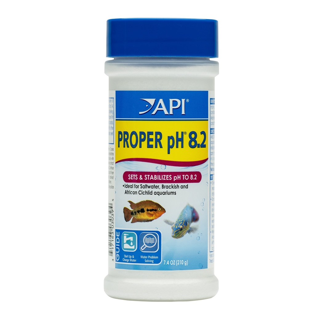 Mars Fishcare API PROPER pH 8.2 Freshwater Aquarium Water pH Stabilizer 7.05-Ounce Container