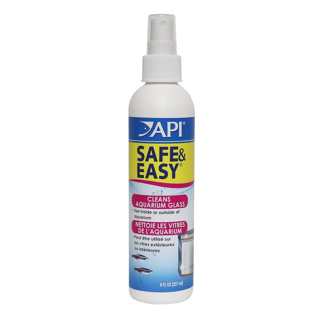 Mars Fishcare API SAFE & EASY Aquarium Cleaner Spray 8-Ounce Bottle