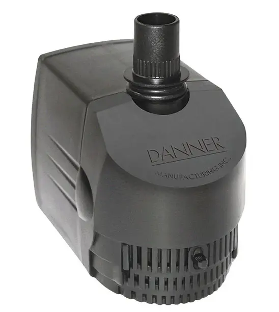 Pondmaster SP-70 70GPH STAT PUMP W/ 1/4" & 1/2" BARB FITTINGS 6ft