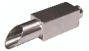 Blue Thumb Large Round Spout- Stainless