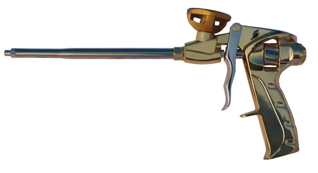 Blue Thumb Foam Dispensing Gun- Gold