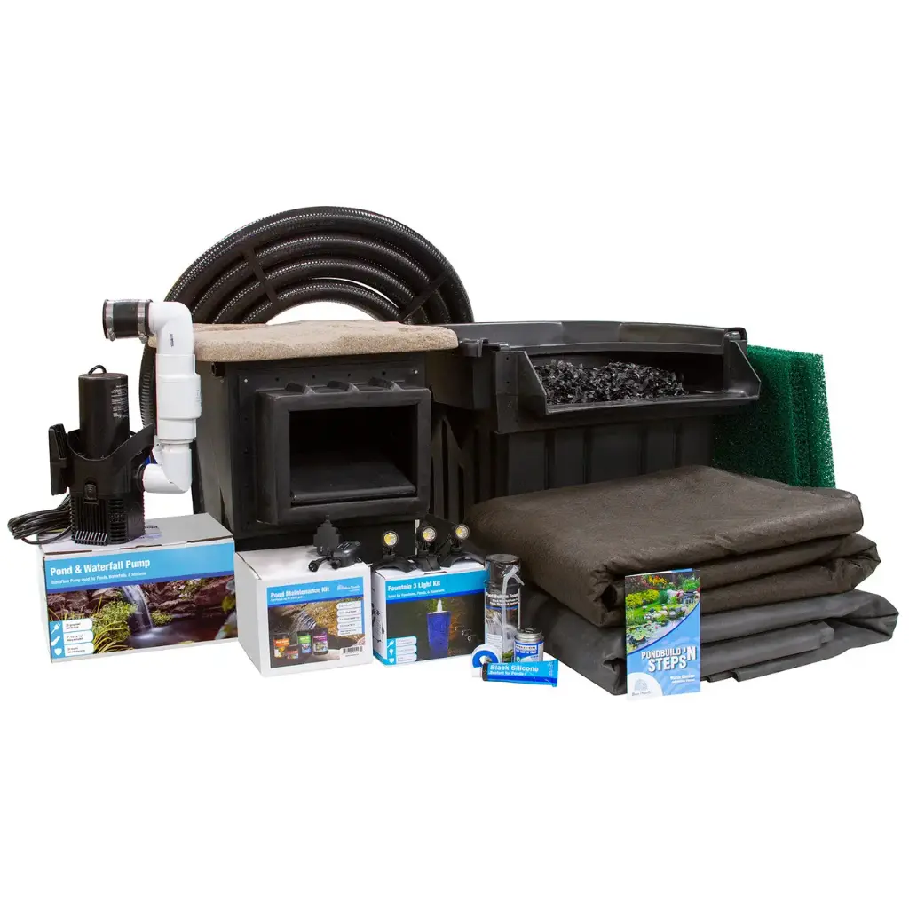 Blue Thumb Elite 8' x 11' Complete Pond Kit (2100gph)