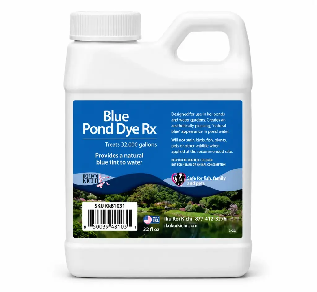 IKU KOI KICHI  Quart Blue Pond Dye RX