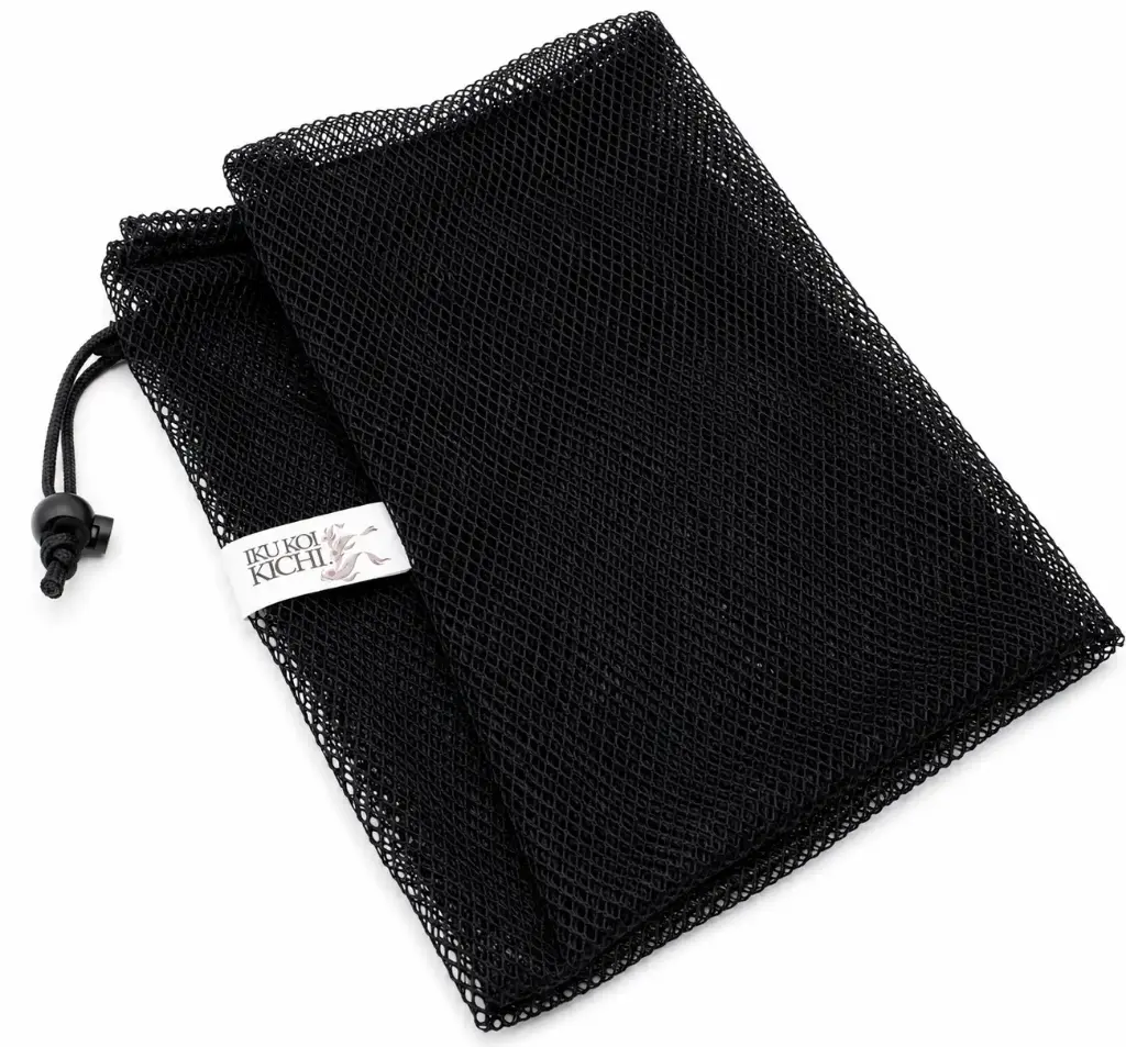 IKU KOI KICHI Mesh Bag 4mm 12"X18" with draw string