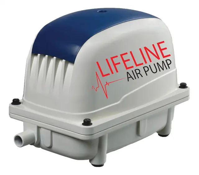 Anjon Manufacturing LifeLine Air Pump – 4.94 CFM for 25,000 Gallon Ponds