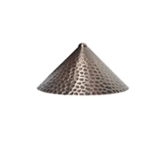 Anjon Manufacturing Brass 3-Watt Textured Path Light Hood