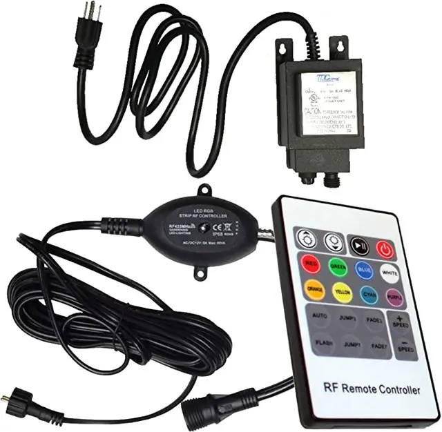 Anjon Manufacturing 12-Watt Transformer, Remote & Controller for Light Bars