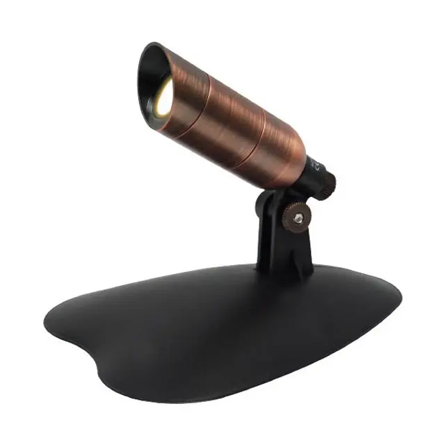 Anjon Manufacturing 1-Watt LED Bronze Mini Spotlight with 6-Watt Transformer