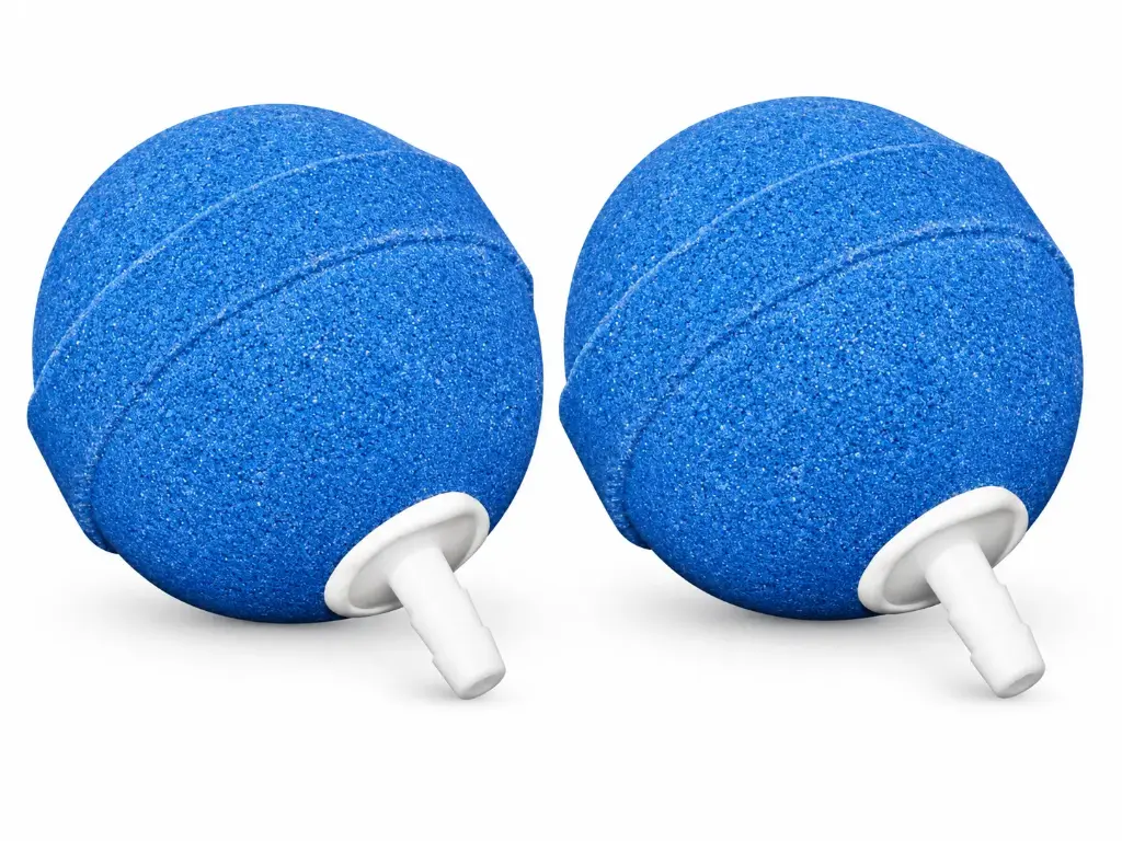 Airmax Pond Logic Air Stone 2-pack 2" Round, Bl