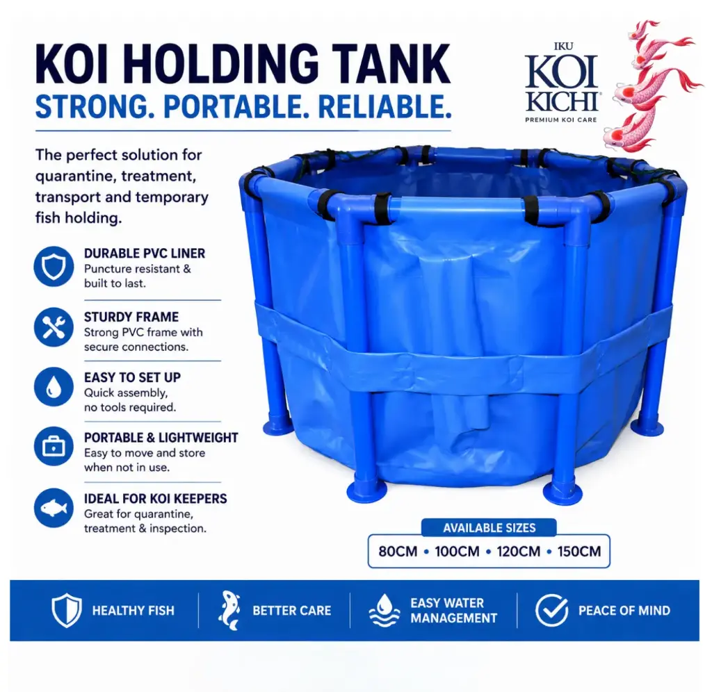 IKU KOI KICHI  Koi Transport Tank (48in L x 39in W x 27in H)